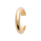 Bague d’oreille lisse Skiros en plaqué or 3 microns